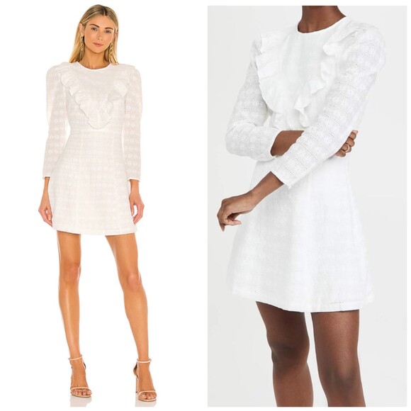 Likely Emelynn Mini Dress in White - Picture 1 of 9